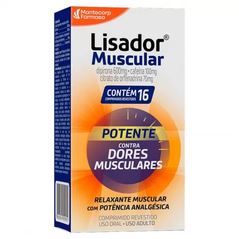 Lisador Muscular 16Cpr Rev