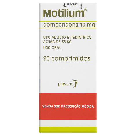 Motilium 10mg Janssen Cilag 90 Comprimidos