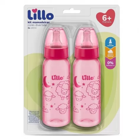 Ma Lillo Kit C 2 Mmd Div. 240Ml Menina