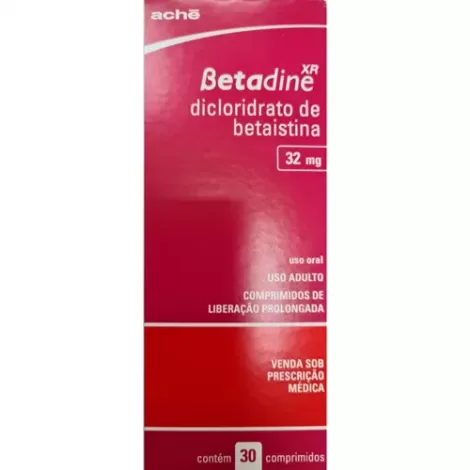 Betadine XR 32mg 30 comprimidos de liberação prolongada