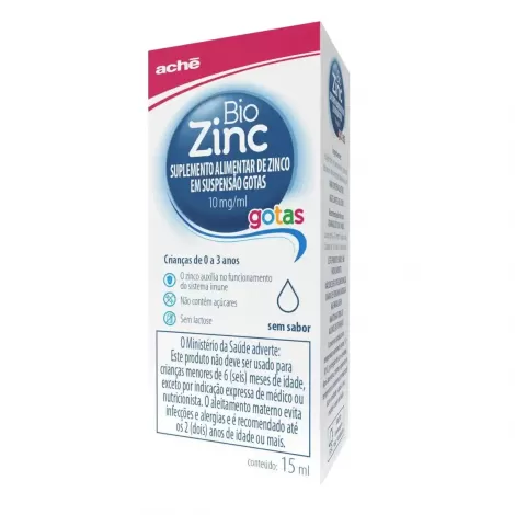 BIOZINC GOTAS 10MG ML 15ML