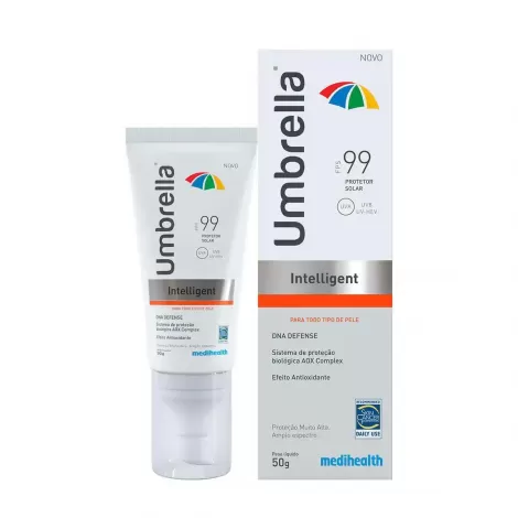 PROTETOR SOLAR UMBRELLA INTELLIGE CREME FPS99 50G