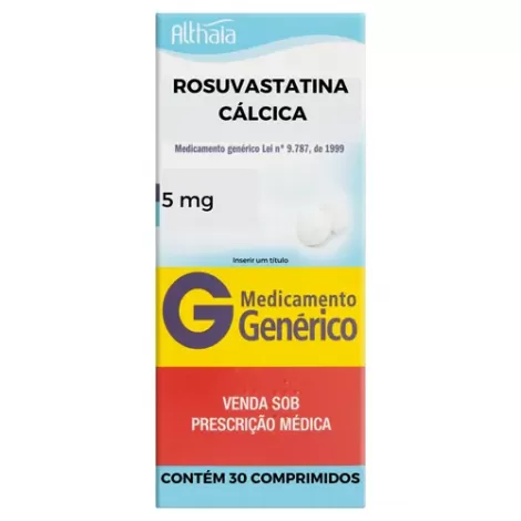 Rosuvastatina Cálcica 20mg 30 comprimidos revestidos