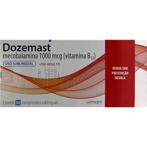 DOZEMAST COMPRIMIDO SUBLINGUAL 1000Y x 90