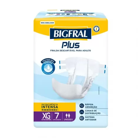 Fralda Bigfral Ad Plus Not Xg 7