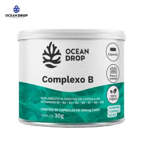 Complexo B Ocean Drop C 60 Capsulas 500 Mg