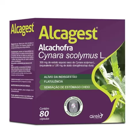 Alcagest 300Mg 80 Caps Airela