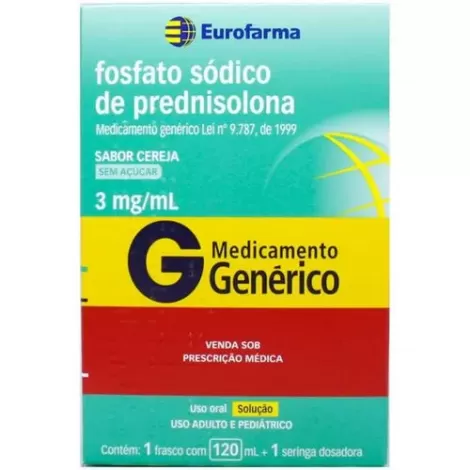 Prednisolona Fosfato 3 Mgml C120 Ml