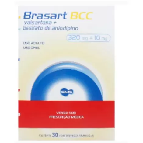 Brasart BCC 320mg + 10mg 30 comprimidos revestidos