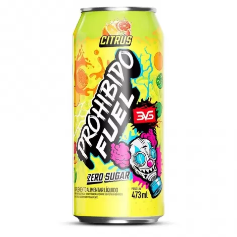 Prohibido Fuel Pré-Treino Drink Citrus (473Ml)