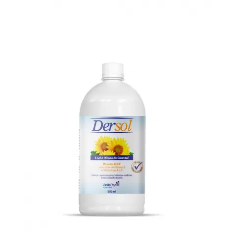 DERSOL LOCAO OLEOSA DE GIRASSOL 500 ML x 1