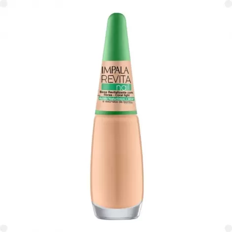 Esm Impala Revita Nail Base Cfibras Coral Light 7,5Ml