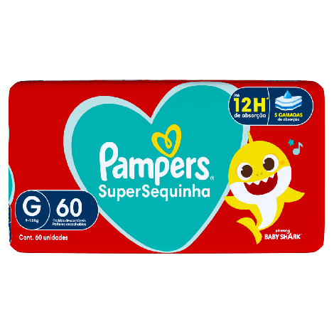 Fr Pampers Supersec G 60Un