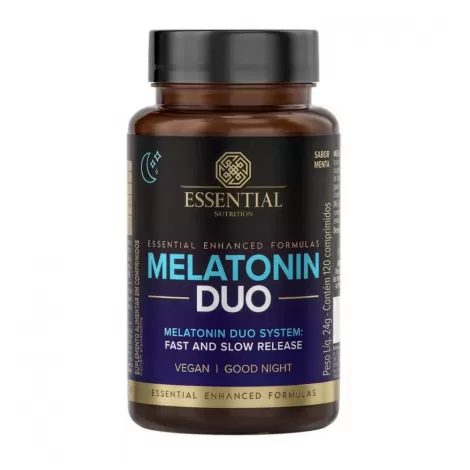 Melatonin Duo (Menta) 120 Comp Essential