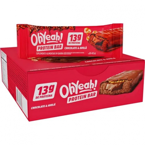 Barra Protein 13G Oh Yeah Chocolate E Avela 45G