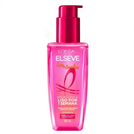 Serum Leave-In Elseve Liso Dos Sonhos 100Ml