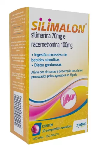 Silimalon 140 140mg + 100mg 60 comprimidos revestidos
