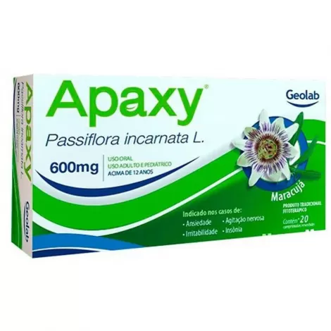 APAXY COMPRIMIDO REVESTIDO 600MG x 20