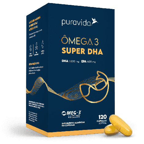 Puravida Omega Super Dha C120 Capsulas Softgel