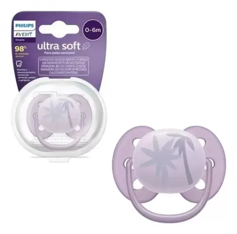 Chup Ultra Soft Individual 0-6 Deco Lilasscf09203