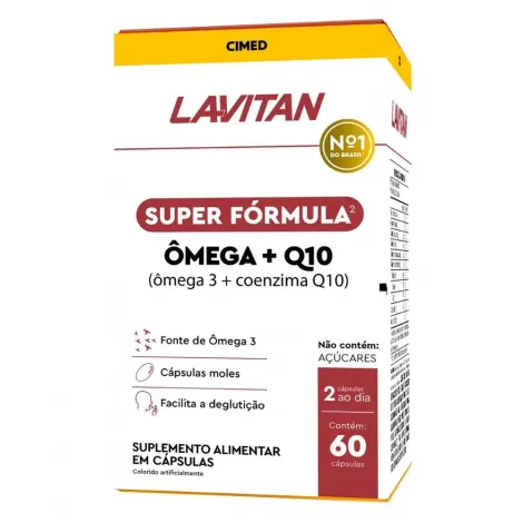 Lavitan Omega Q10 Cap Gel Pt X60 Sf