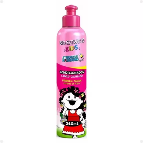 BIO EXTRATUS KIDS CONDICIONADOR TURMA DO MALUQUINHO CABELOS CACHEADOS 250 ML x 1