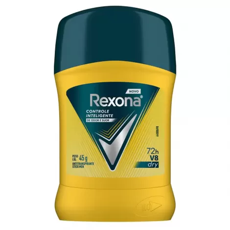 Desodorante Rexona Stick V8 Dry 45G