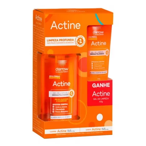 KIT ACTINE GEL LIMPEZA 140G+40G