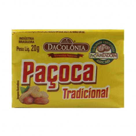 Pacoca Retangular Tradicional 24G