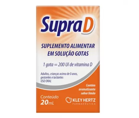 Supra D Gotas 200 Ui Limao 1X30