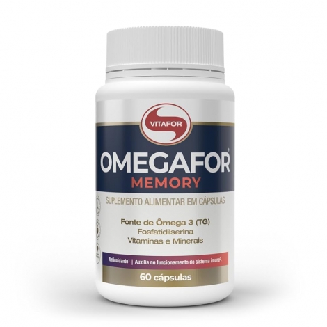 Omegafor Memory - 60 Cap - Vitafor