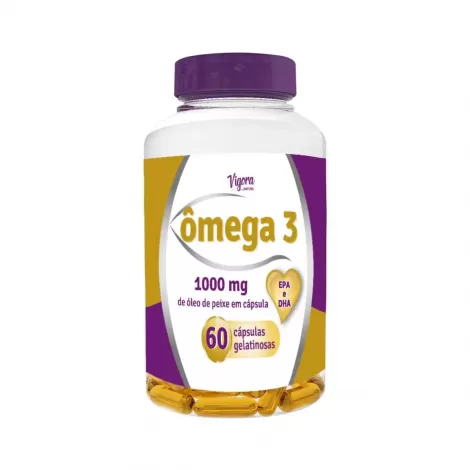 N Vigora Nature Omega 3 60 Cap  Neu Oleo De Peixe  ( Nd )