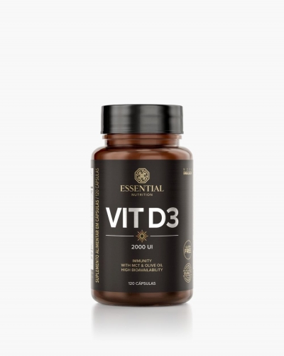 Vit D3 2000Ui Novo 120Caps - Essential Nutrition