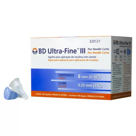 Agulha Ultra Fine 8Mm Un