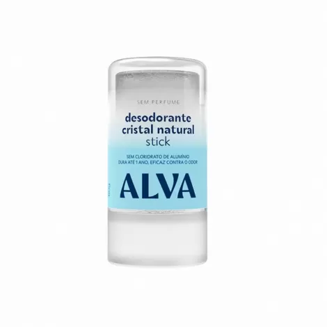 Desodorante Cristal Stick Vegano Alva 60G