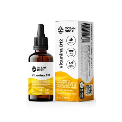 Vitamina B12 Gotas Sublingual Metilcobalamina 30Ml Oceandrop