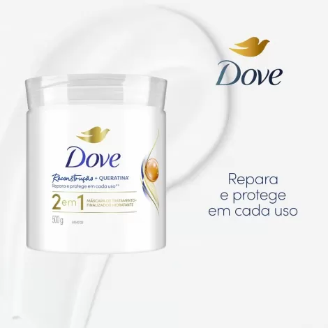 Dove Trat 2Em1 Reconstrucao  500G