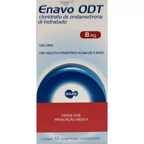 Enavo ODT 8mg 10 comprimidos de desintegração oral