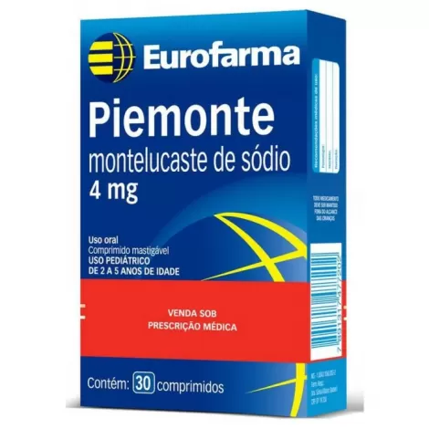 PIEMONTE EUF 4MG CPR-M CX X 60 R03J2