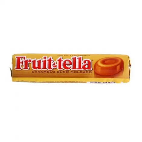 Fruit Tella Duro Stick Sabor Caramelo 45 G