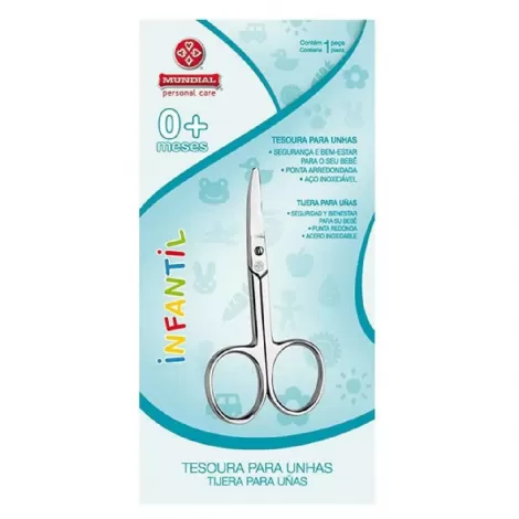 Tesoura Mundial Unha Bebe Bc407