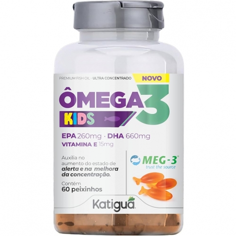 Omega3 Kids Peixinhos C60 Cps Katigua