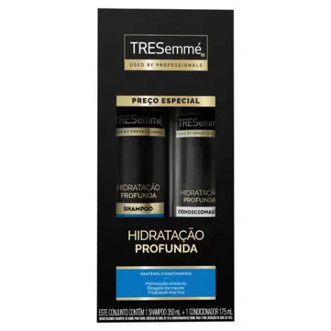 Kit Tresemme Hidratacao Profunda Shampoo 350Ml + Condicionador 175Ml