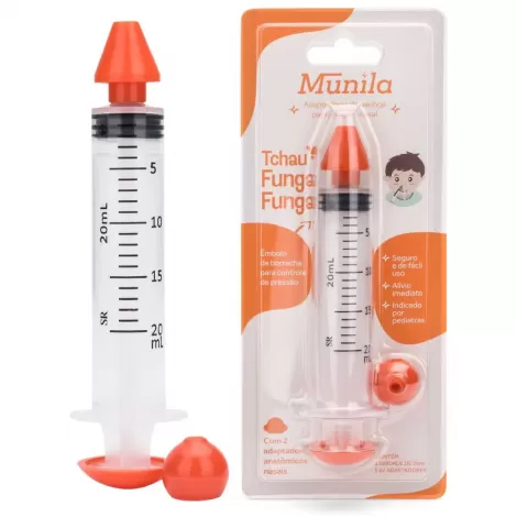 Seringa Lavagem Nasal Tchau Funga Funga 20Ml