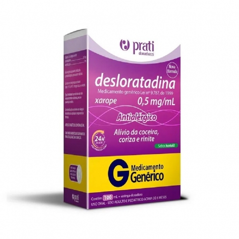 - Desloratadina 0,5Mgml Xpe Plas 100Ml  Gen Desloratadina  ( Nd )