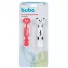 BUBA BABY MOAS KIT COLHER PANDINHA SILICONE ROSA REF 8233 OUTR. EMB X 1UN