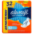 Absorvente Always Super Proteção Cobertura Seca Com Abas 32 unidades
