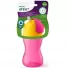 AVENT COPO COM CANUDO CURVADO ROSA E AMARELO MENINA REF 798/02 300 ML x 1