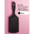 Escova De Cabelo Darma Retangular M Novita Black