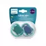 Chup Ultra Air Dupla 6-18 Lisa Azul E Verdescf08531